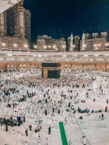 Jamaah Haji saat berada di Tanah Suci, Mekkah.